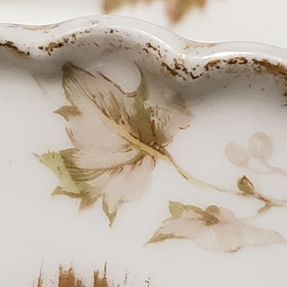 Haviland Limoges Schleiger Gravy Boat Fall Leaves - Picture 5 of 10